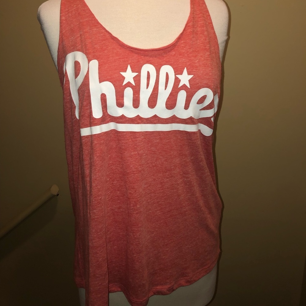 GO PHILLIES! Love Pink VS tank M